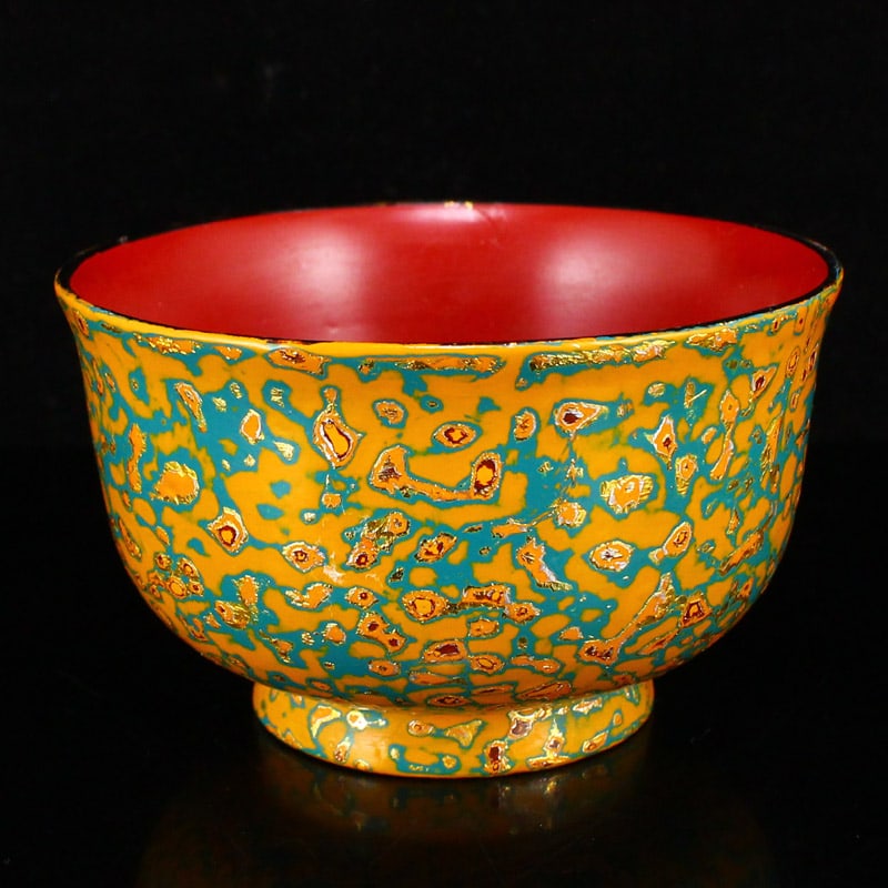 Chinese Gilt Gold Lacquerware Bowl - 4