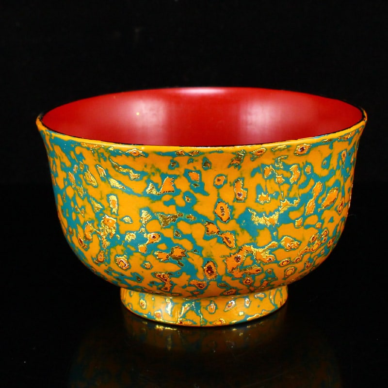 Chinese Gilt Gold Lacquerware Bowl - 5