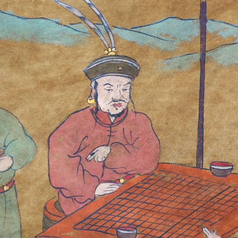 Chinese Sheepskin Figure Painting - 5