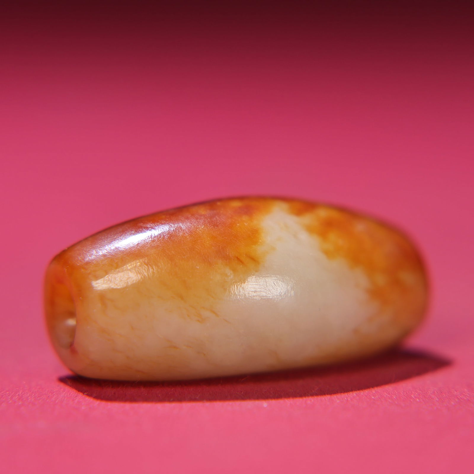 Old Chinese Hetian Jade Pendant/Lezi - 8