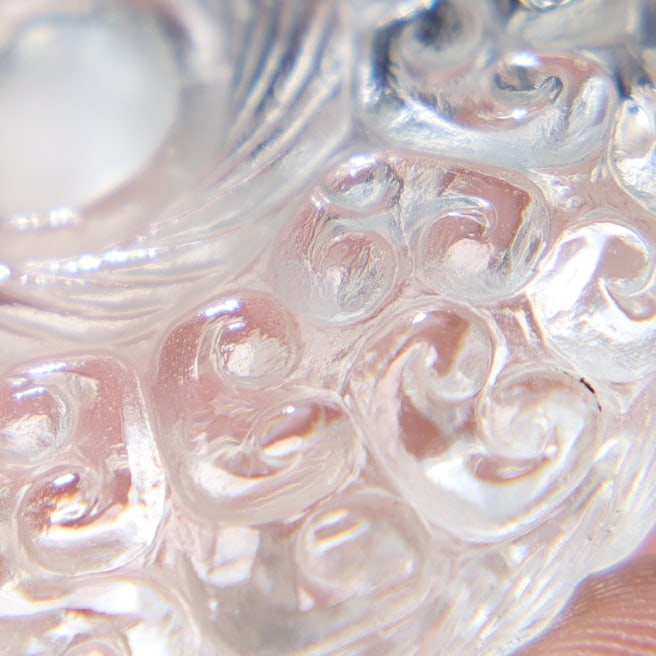 Natural White Crystal Lucky Pendant - 4