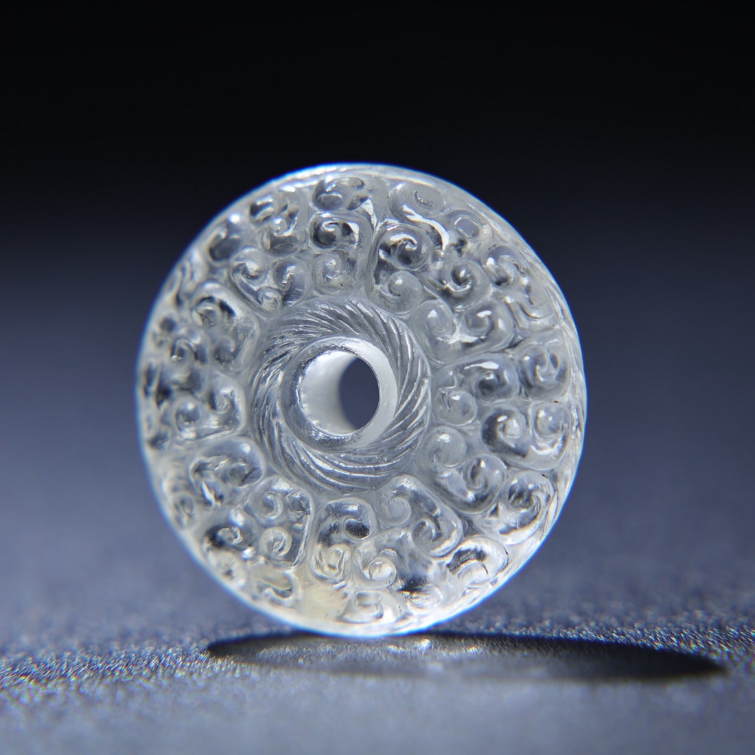 Natural White Crystal Lucky Pendant - 8