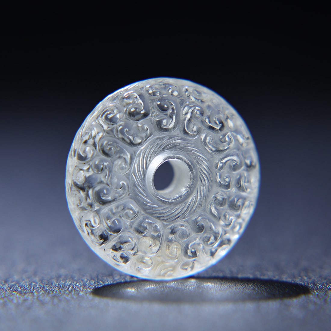 Natural White Crystal Lucky Pendant - 9