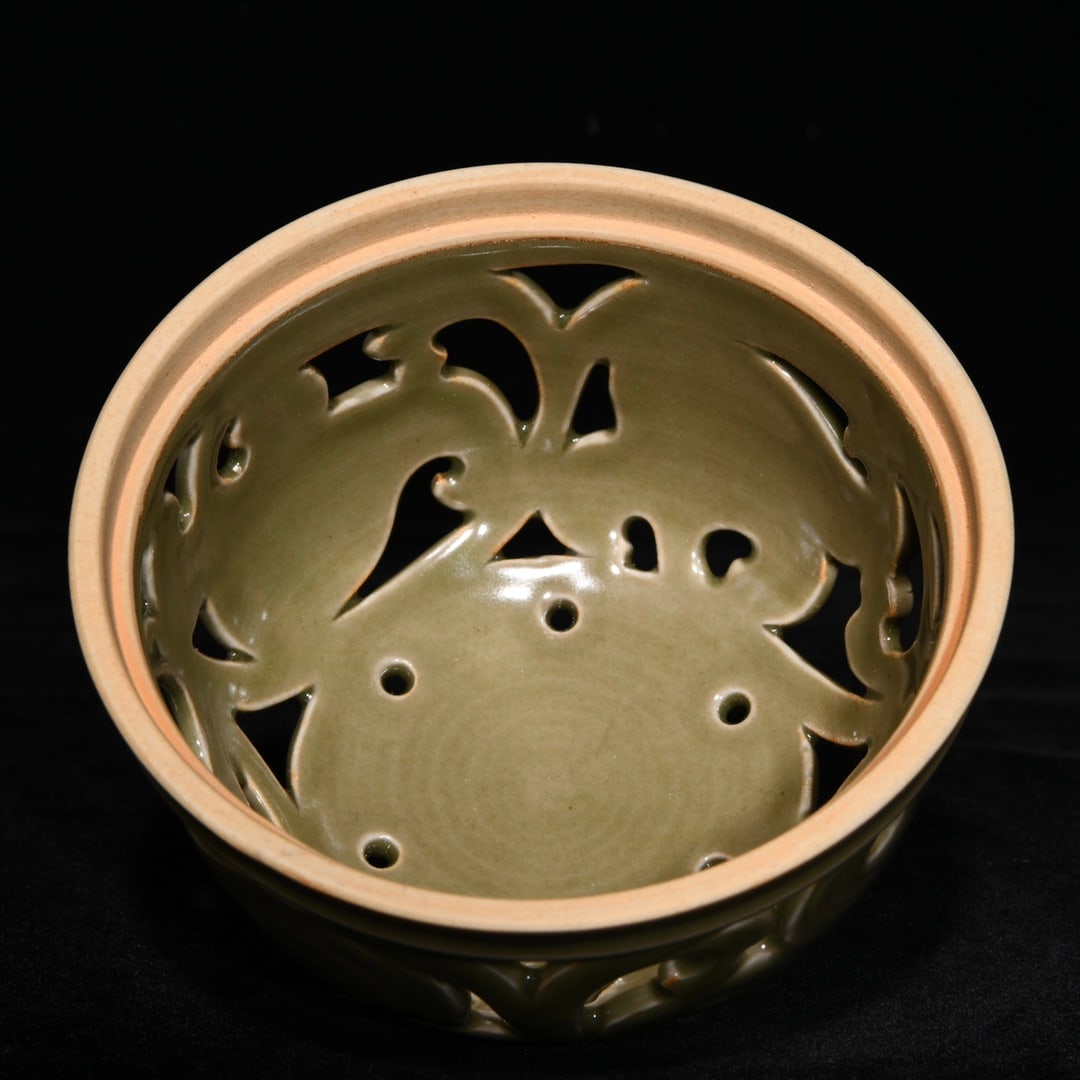 Chinese Yue Kiln Porcelain Incense Burner - 4