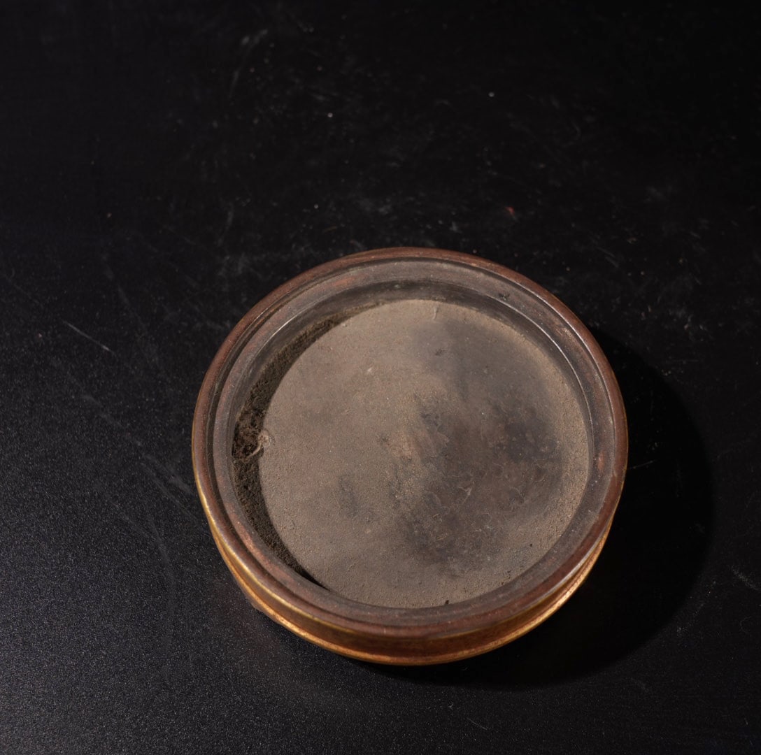 Vintage Chinese Gilt Gold Copper Incense Burner - 8