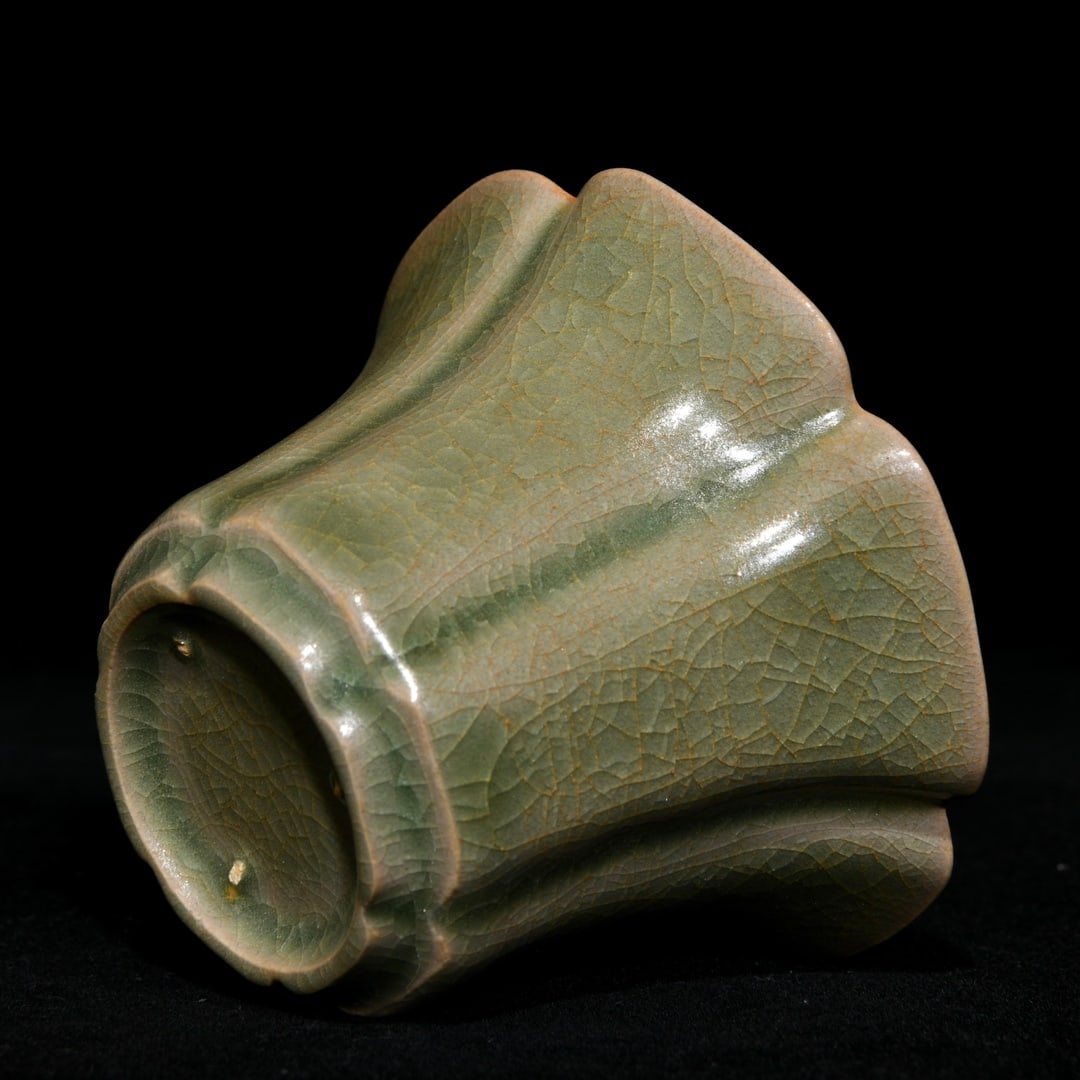 A Pair Chinese Ru Kiln Porcelain Cup w Saucer - 6