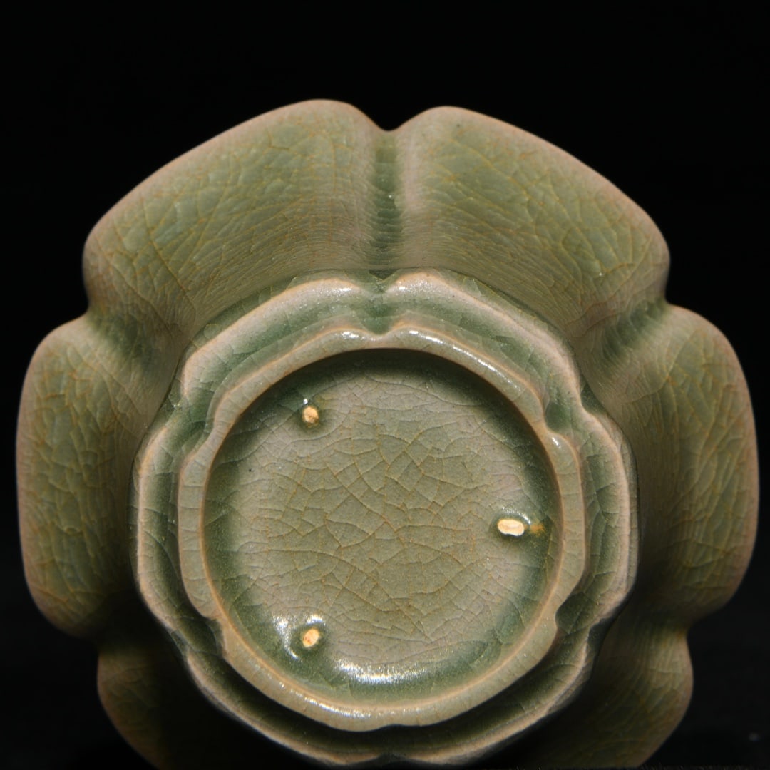 A Pair Chinese Ru Kiln Porcelain Cup w Saucer - 7