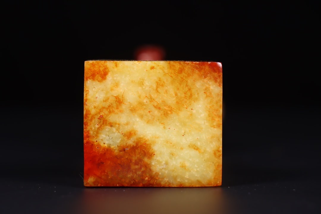 A Pair Vintage Chinese Hetian Jade Carved Figure Statues - 9