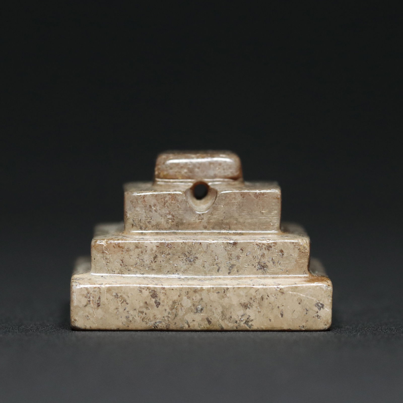 Vintage Chinese Hetian Jade Seal - 9