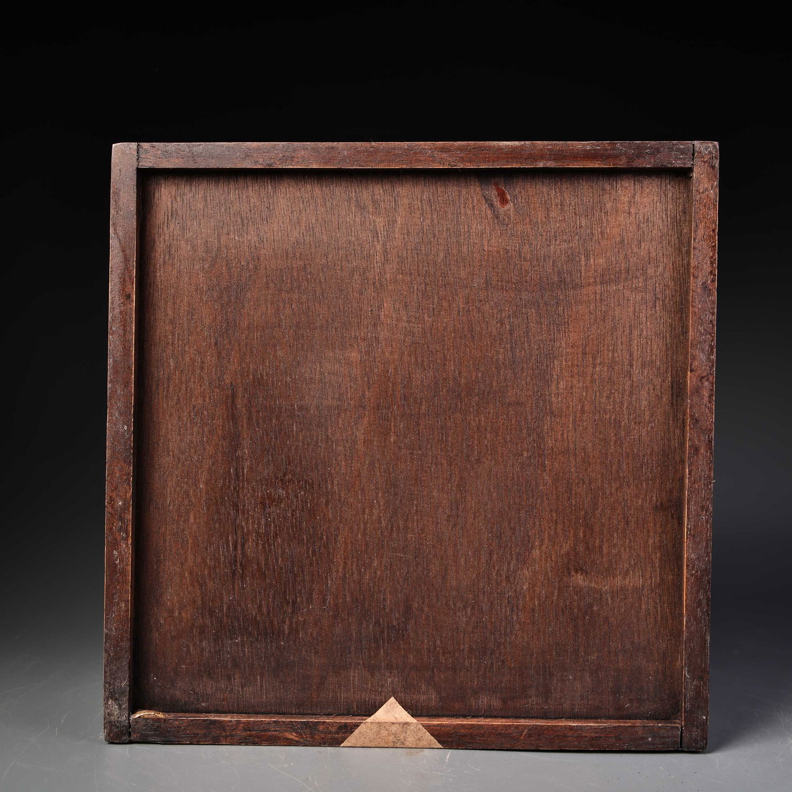 Vintage Chinese Tea Leaf Seal Zitan Wood Box - 8