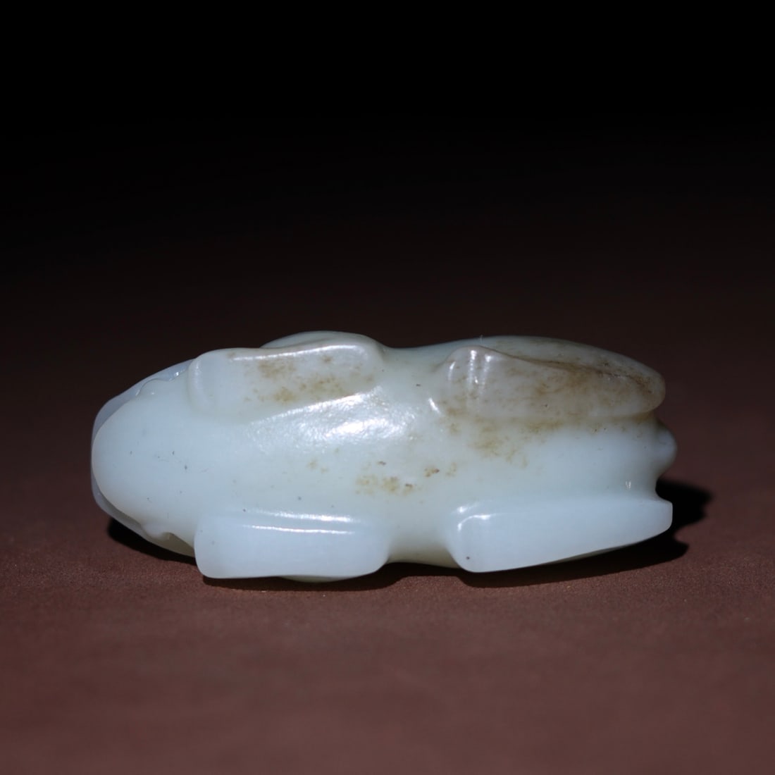 Superb Chinese Hetian Jade Carved Unicorn Statue - 9