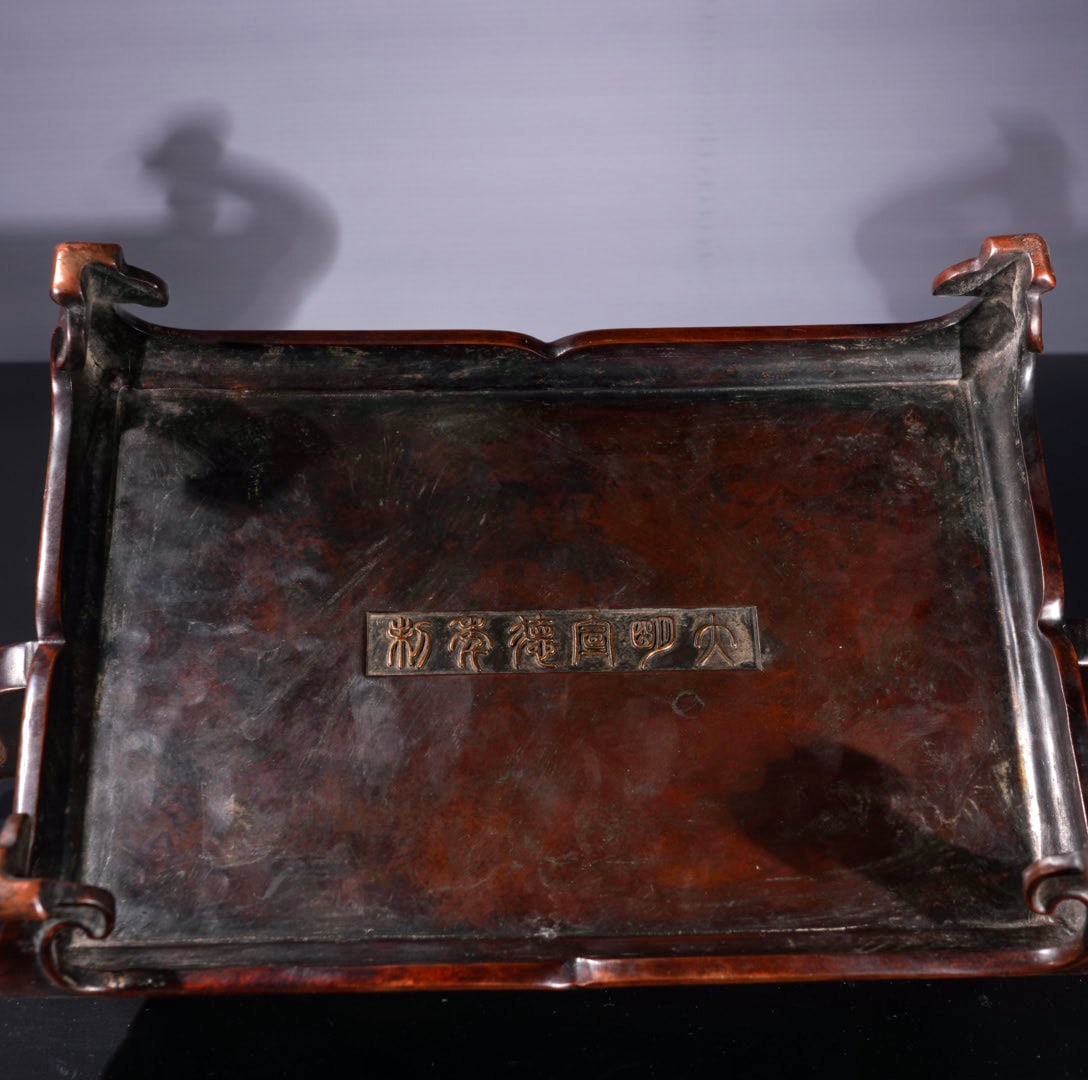 Old Chinese Copper Fortune Deer Incense Burner - 9