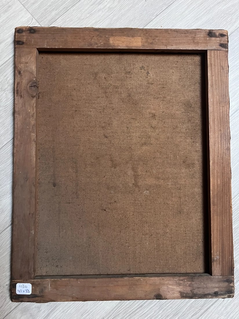 Painting Still Life, Flowers, Vase signed - Antique Original - 8