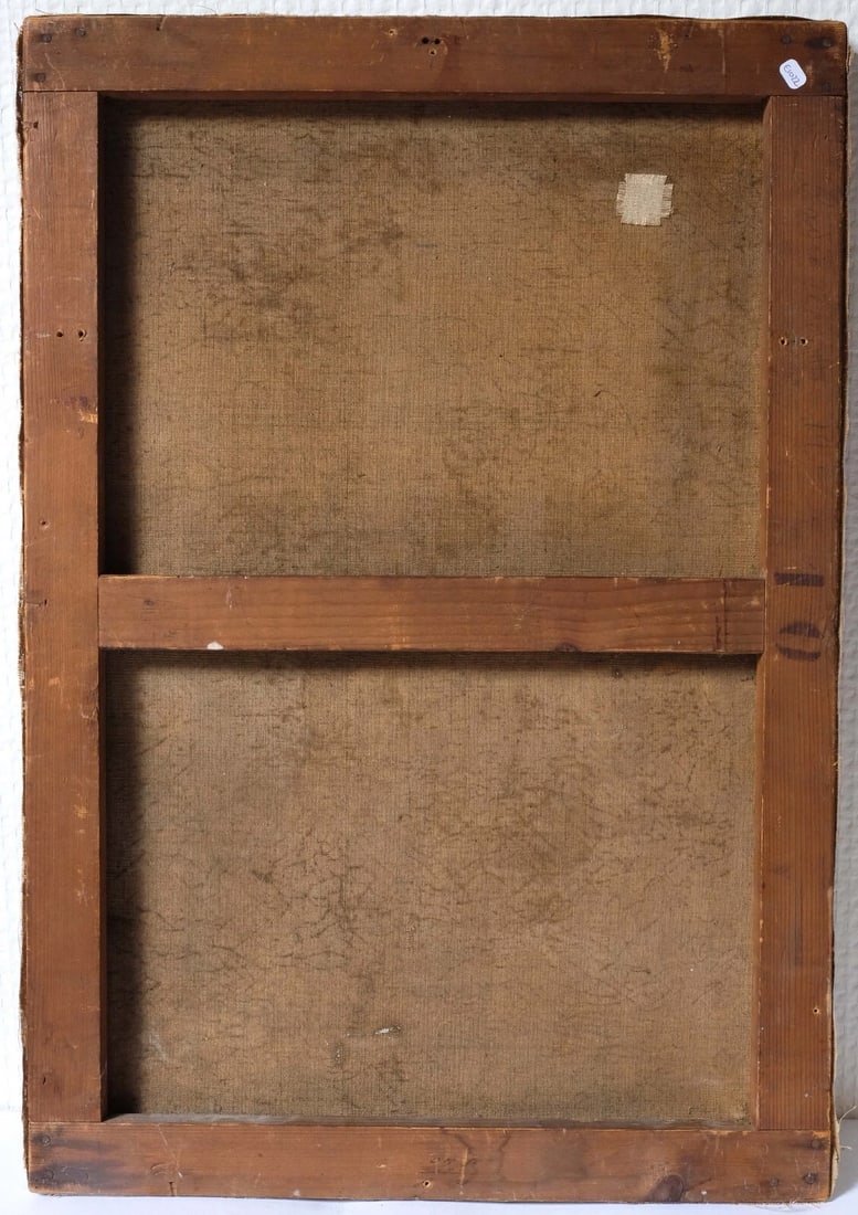 Orchids Flowers, Still Life Bouquet - Painting Vintage Antique Original Oil - 7