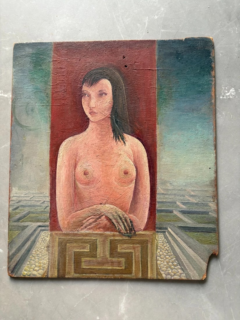 Seaview, Rocks, Landscape, Sky - Antique Oil Painting Signed - 3