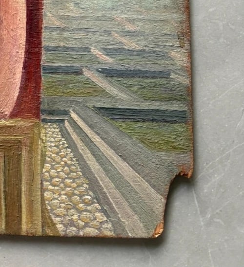 Seaview, Rocks, Landscape, Sky - Antique Oil Painting Signed - 6