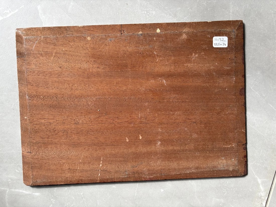 Landscape, Nature, Trees, House - Antique Oil Painting Signed - 8