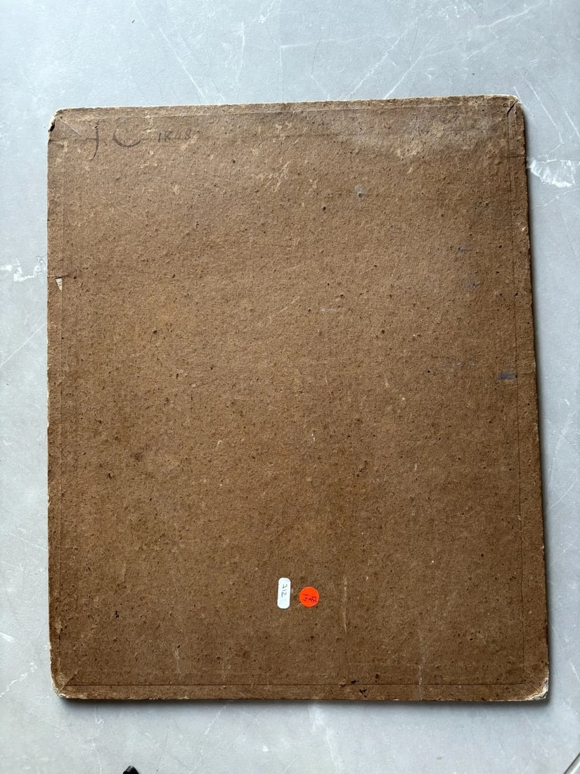 Conflict, War, History, People, Murder - Painting Antique Original 1850? - 8