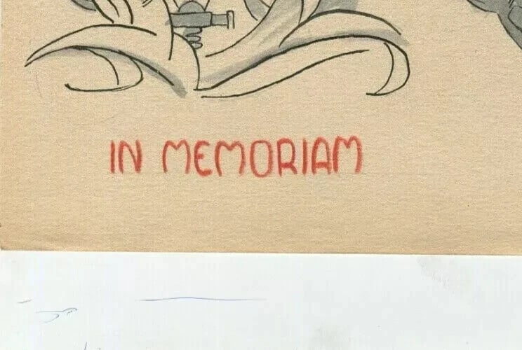 Hands, Fire, Flame, Genre - Drawing Vintage Ink Original Scene Artwork - 6