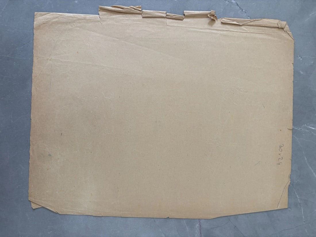 Horse, People, Landscape Drawing Original Antique Pencil Artwork - 8