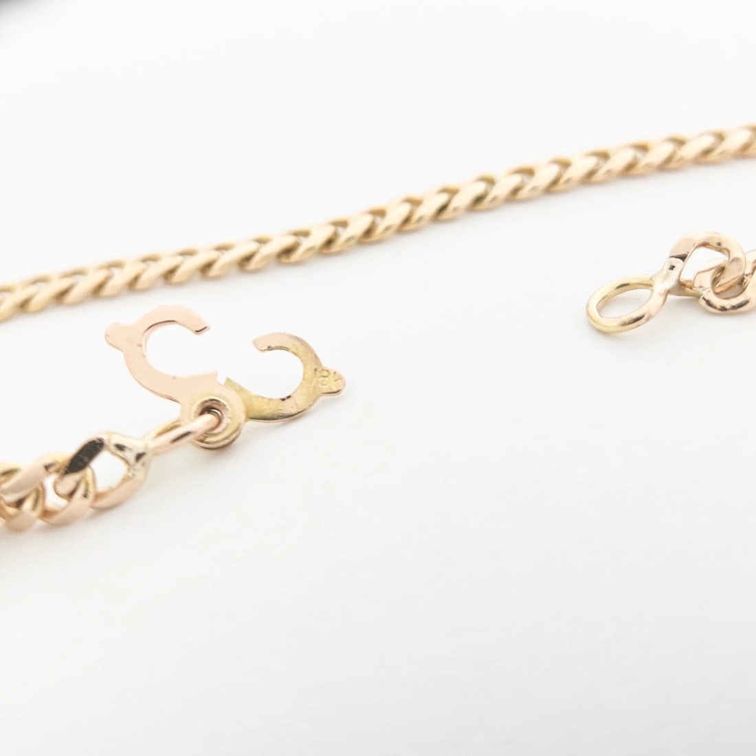 Solid Cuban Curb Chain Necklace 18K Yellow Gold 23 Inches, 4.6 mm, 35.91 Gr - 9