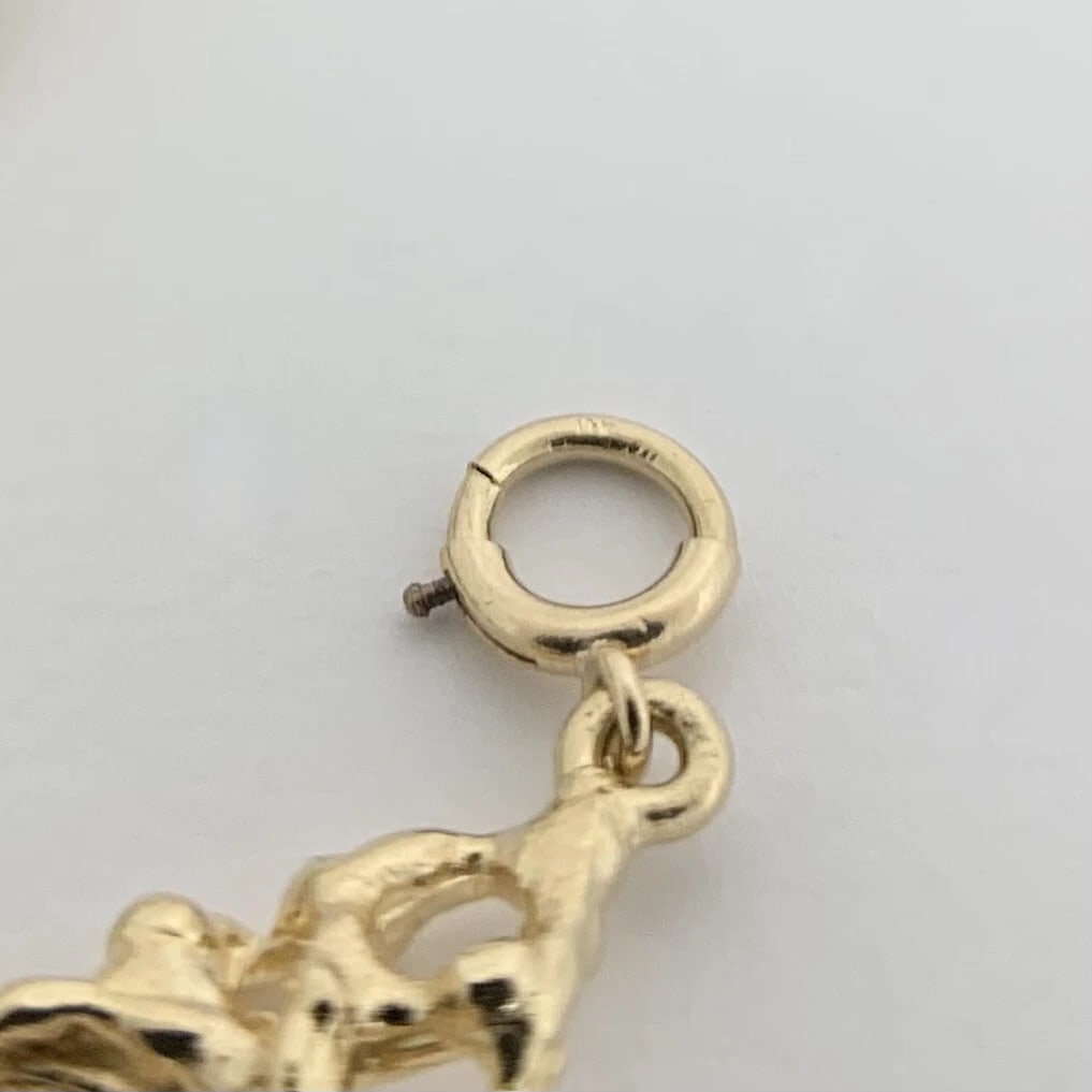 Long Filigree Chain Necklace 14K Yellow Gold, 30 Inches, 10.7 mm, 67.87 Grams - 7