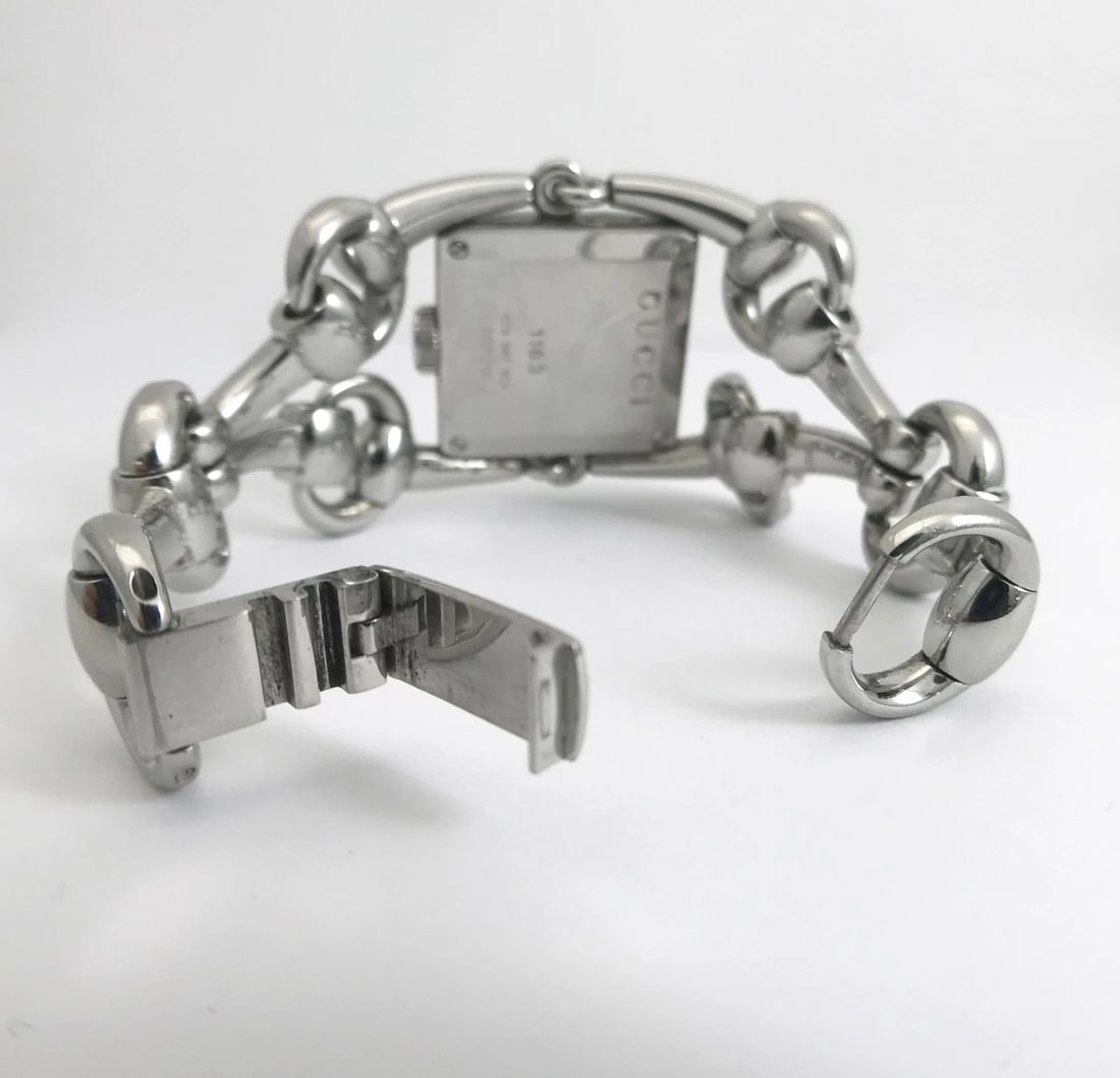 Gucci Signoria Diamond Stainless Steel Watch, Mother of Pearl Face, YA116307 - 13