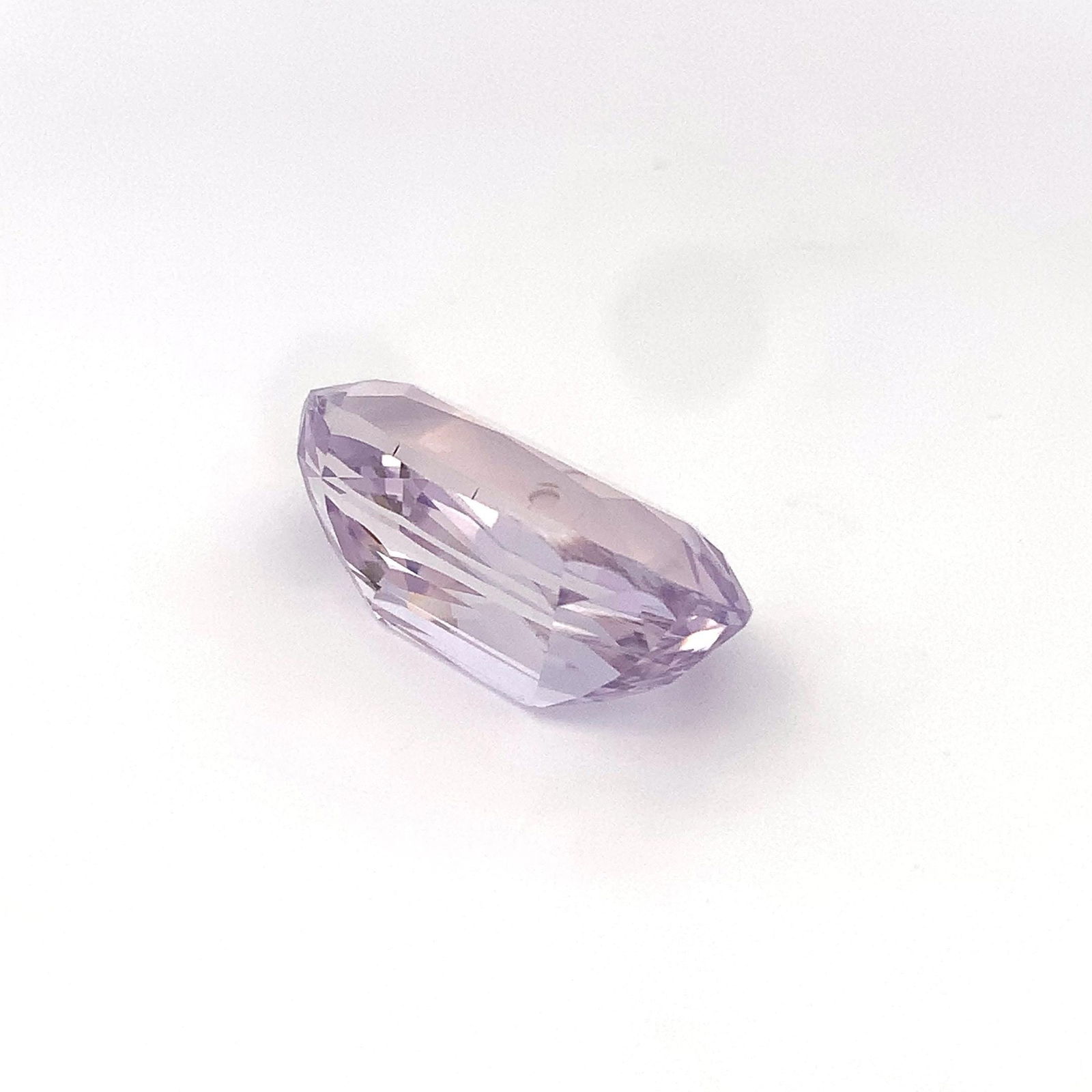 Lavender Pink Kunzite Long Cushion Cut Gemstone For Necklace - 39.20 Carat - 2