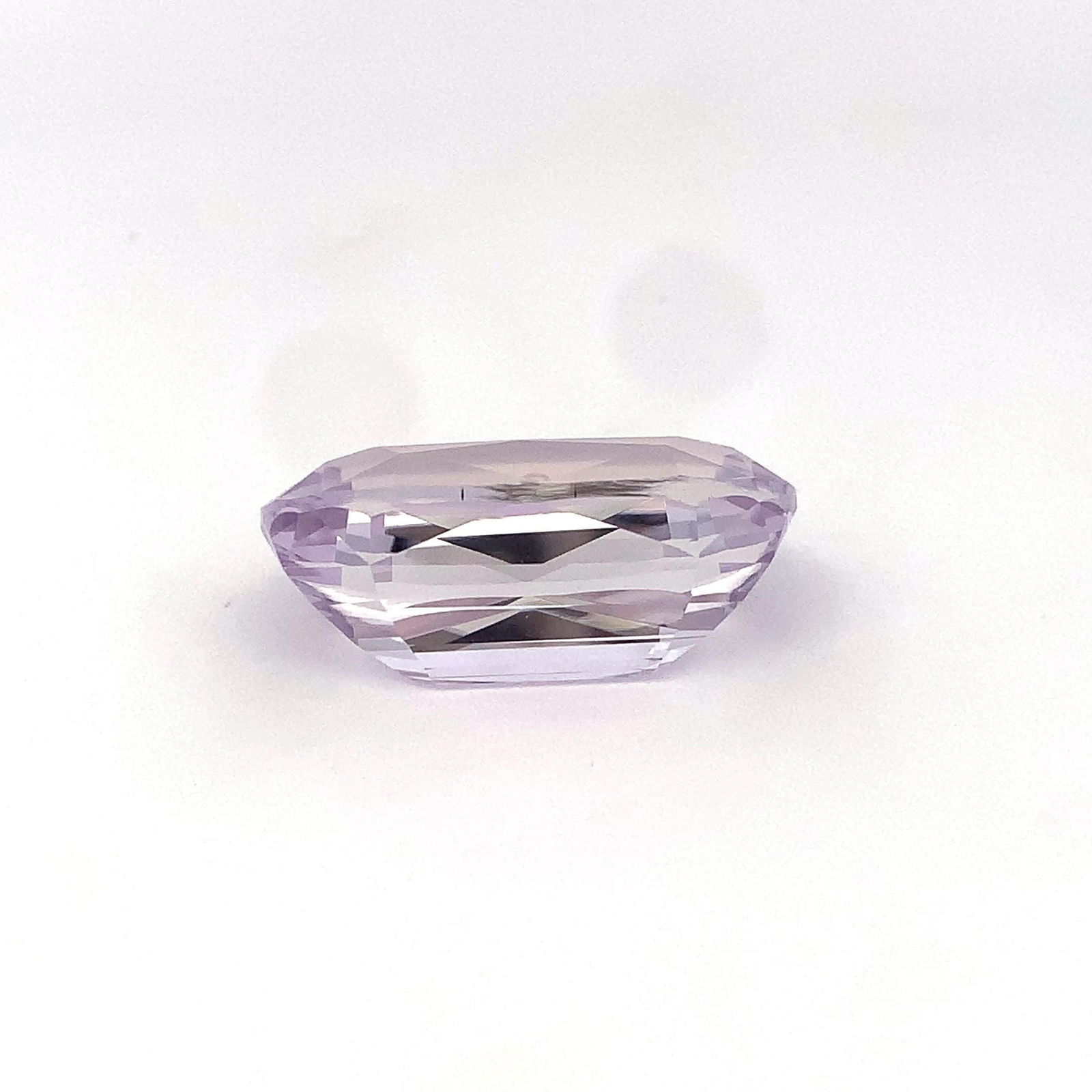 Lavender Pink Kunzite Long Cushion Cut Gemstone For Necklace - 39.20 Carat - 3