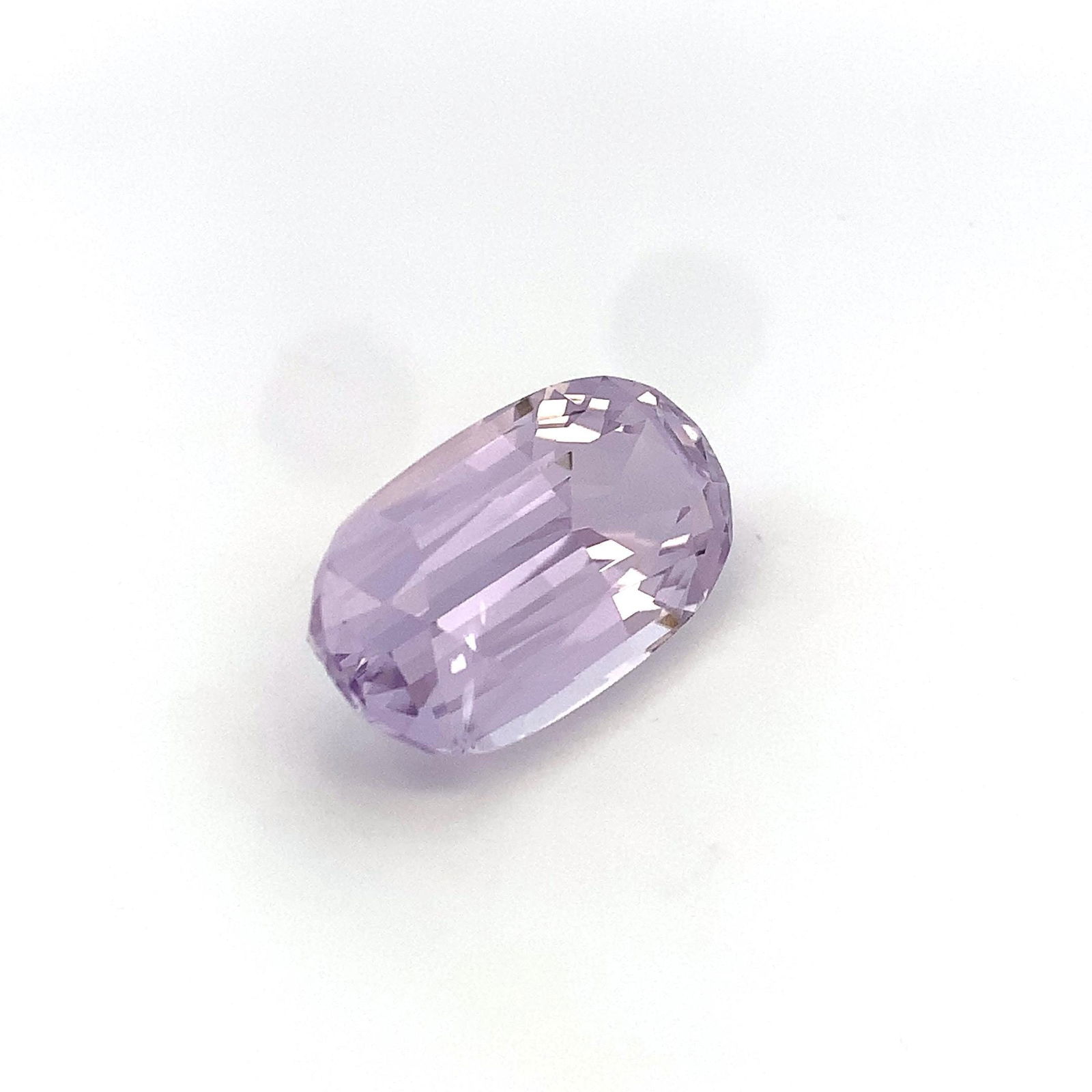 Lavender Pink Kunzite Long Cushion Cut Gemstone For Necklace - 39.20 Carat - 6