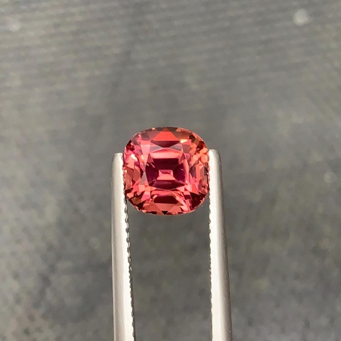 Hot Pink Tourmaline Gemstone: 2.64 Carat Cushion Cut - 5
