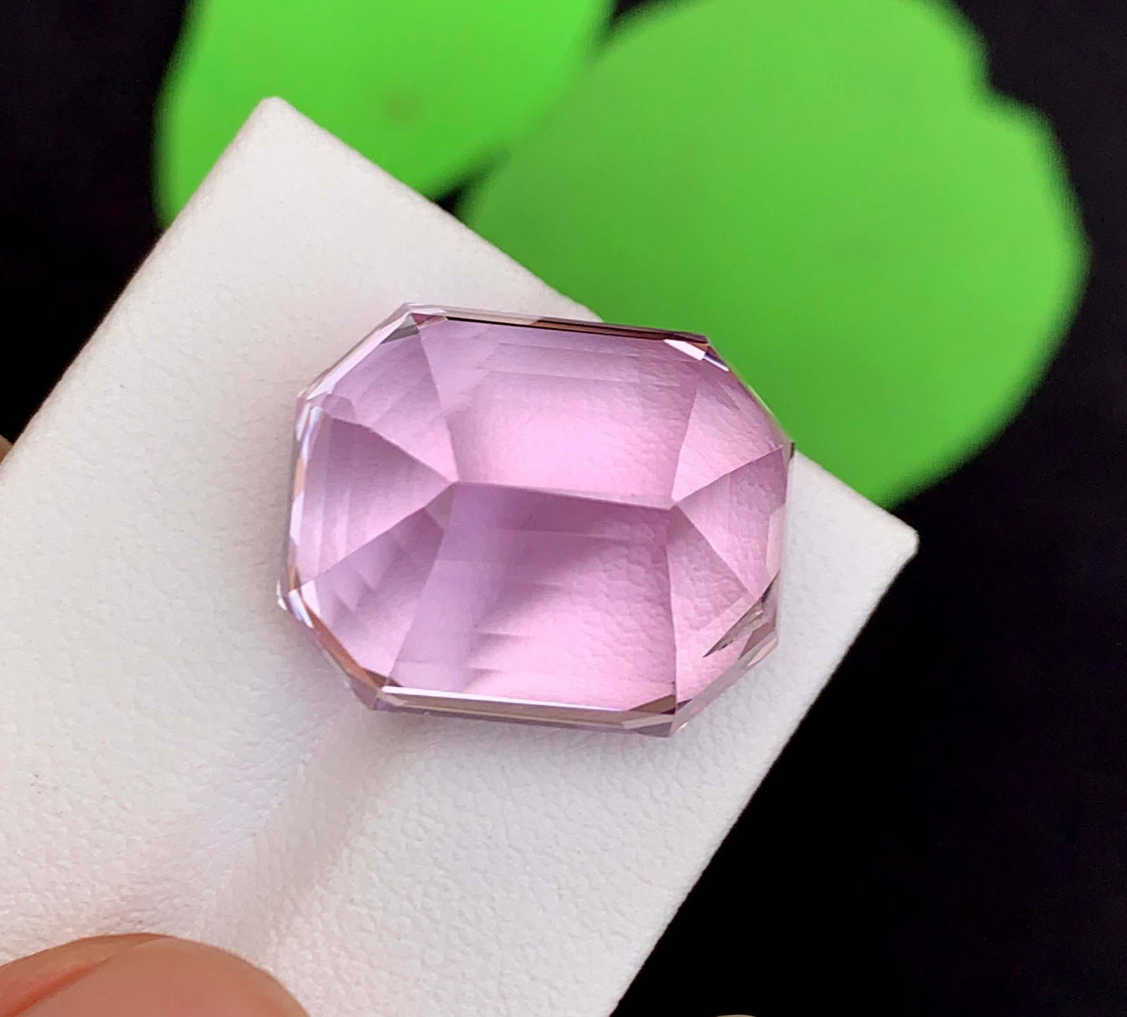 Pink Kunzite Gemstone: 36.60 Carat Emerald Cut November Birthstone: Title:Pink Kunzite Gemstone: 36.60 Carat Emerald Cut November Birthstone Description:Materials: Gemstone: Kunzite Carat weight: 36.60 Natural Pink Kunzite Gemstone, Faceted Emerald Cut, For Jewelry Ku