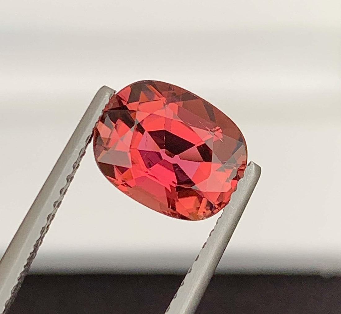 Bittersweet Tourmaline Gemstone: Natural October Birthstone, Africa (2.22 CT) - 2