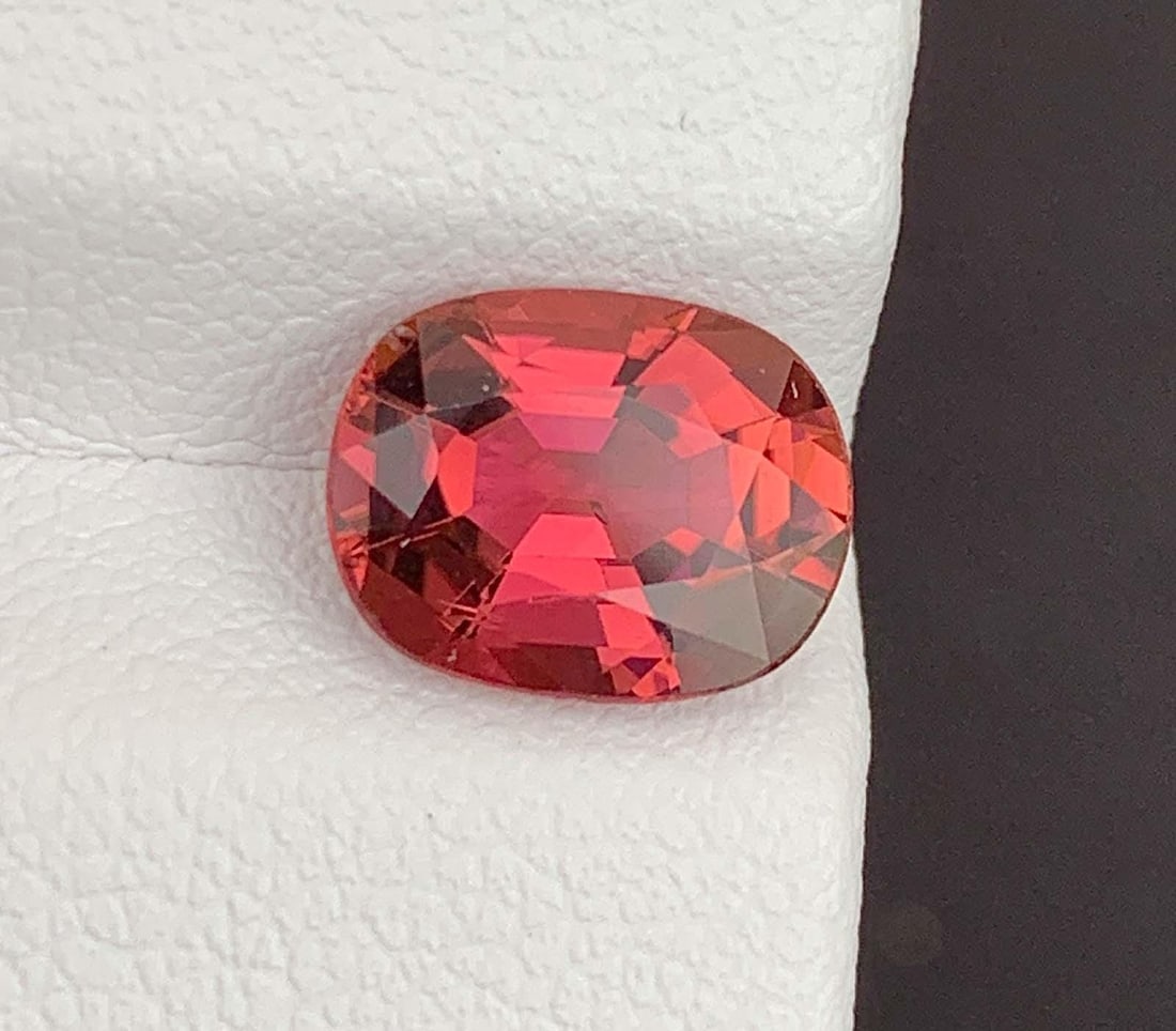 Bittersweet Tourmaline Gemstone: Natural October Birthstone, Africa (2.22 CT) - 3