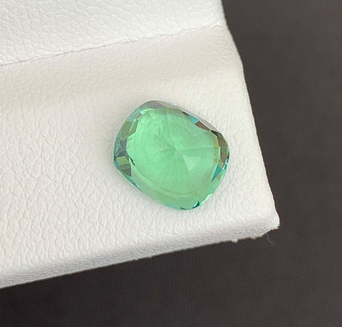 Light Seafoam Color Tourmaline Gemstone: Natural October Birthstone, Africa (2.15 CT): Title:Light Seafoam Color Tourmaline Gemstone: Natural October Birthstone, Africa (2.15 CT) Description:Materials: Gemstone: Tourmaline Light Seafoam Color Tourmaline Gemstone: Natural October Birthst