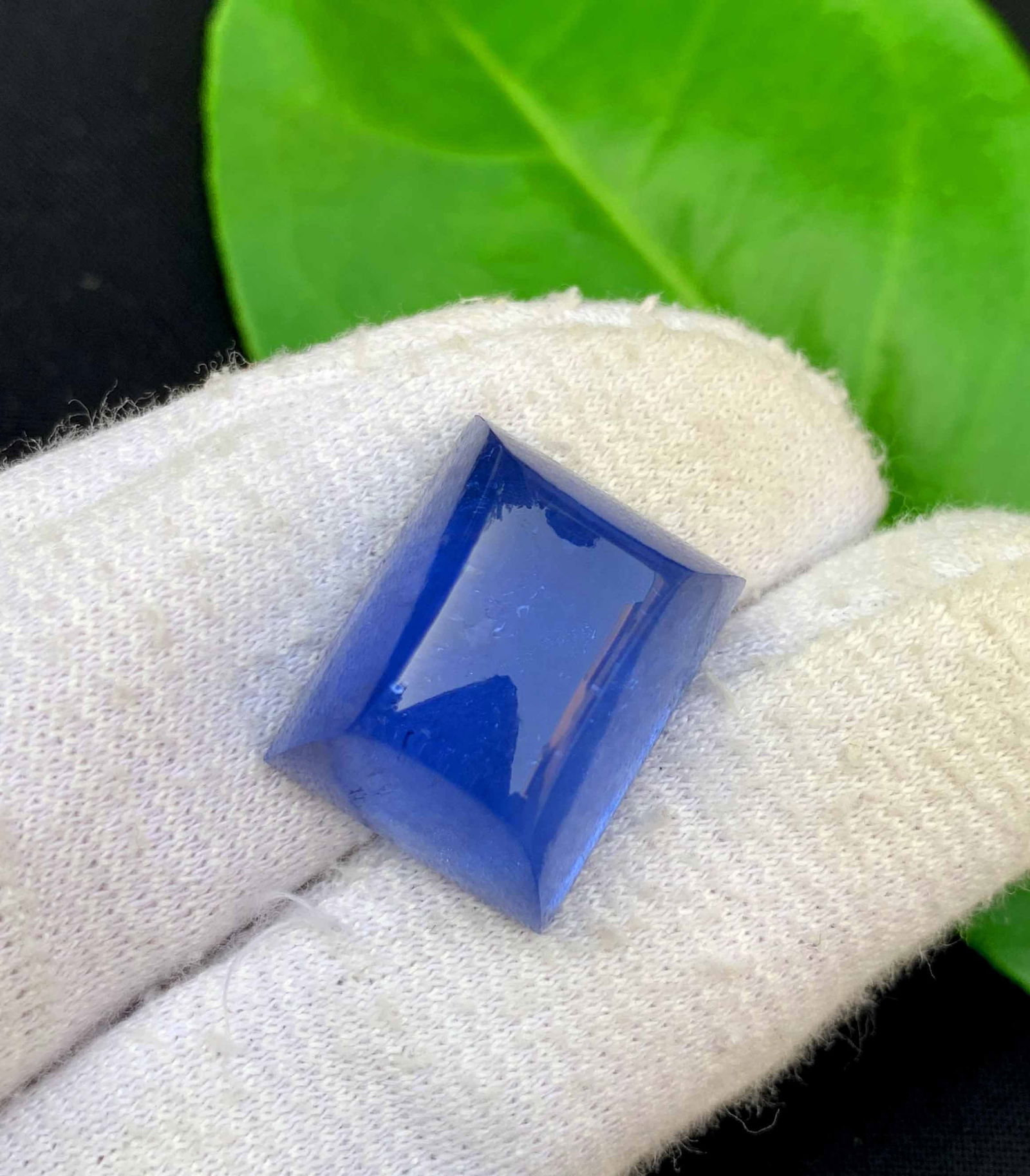 Natural Mariner Blue Aquamarine Cabochon: March Birthstone, Pakistan (35.65 Carats) - 5