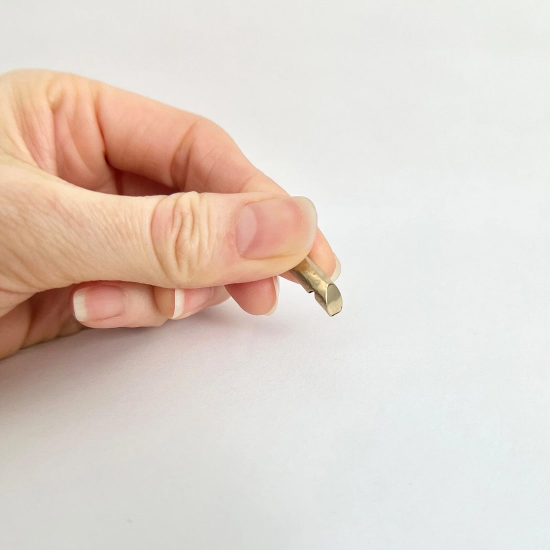 Antique Whistle Necklace Pendant Bracelet Charm 10K Yellow Gold, .88 Grams - 5