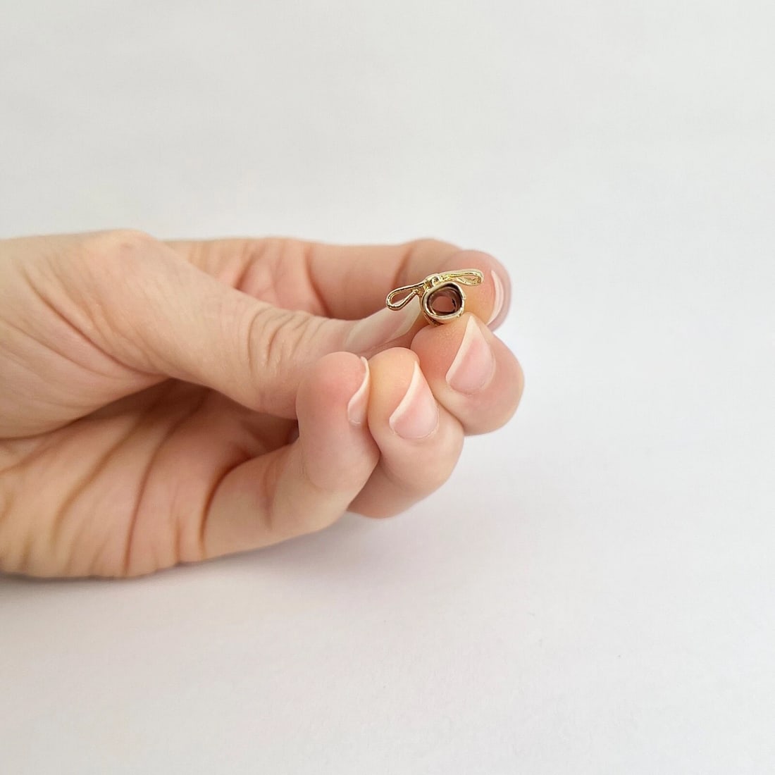 Vintage Diploma Graduation Charm Pendant 14K Yellow Gold, 2.47 Grams - 5