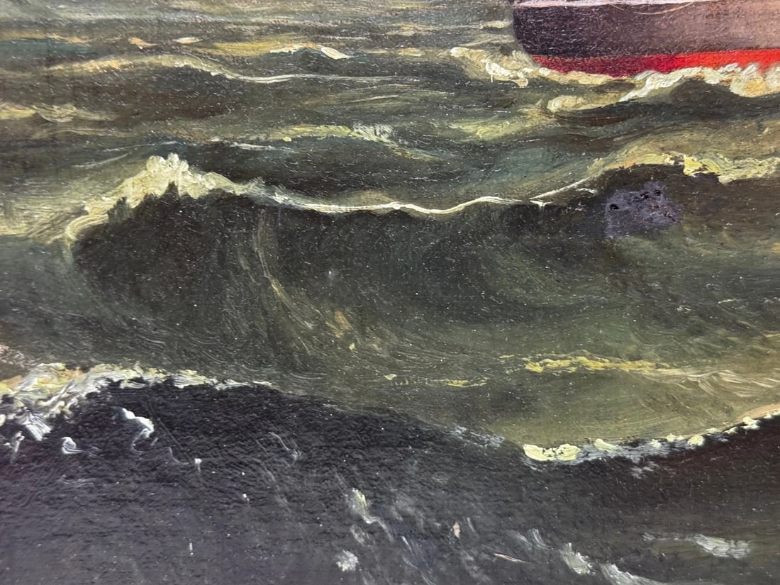 Oil Painting USS Constitution Captures HMS Cyane & HMS Levant, War of 1812 - 13