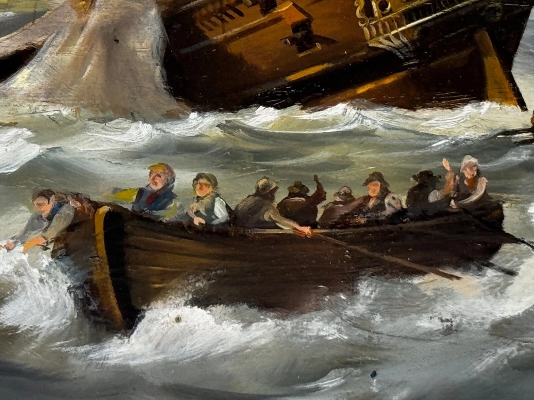 Epic Battle of Quiberon Bay 1759 Admiral Hawke Victory vs French Conflans Fleet - 20