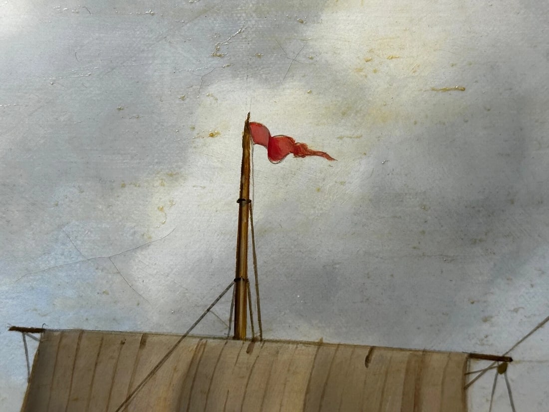 British Marine Oil Painting Kathleen & May Schooner Ship By John Lewis Chapman - 17