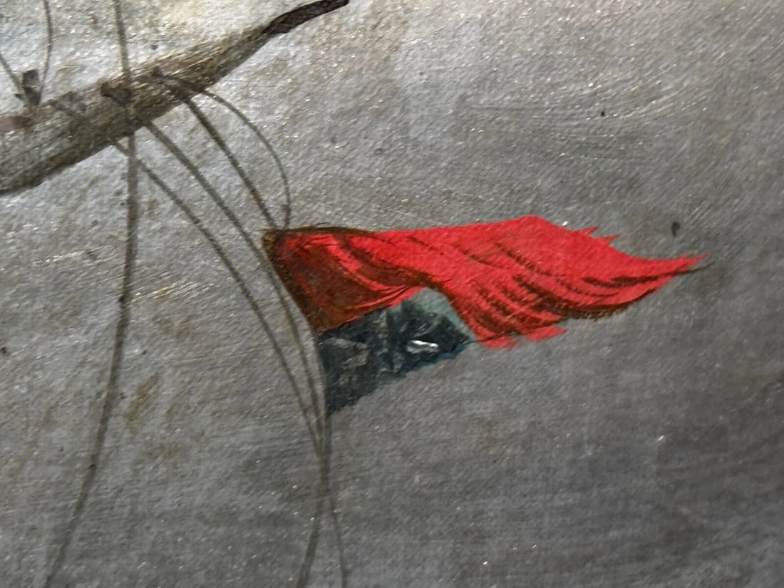 Large Painting Sealer Whaler Ship Of Dundee Sinking The Rescue By William Broome - 20