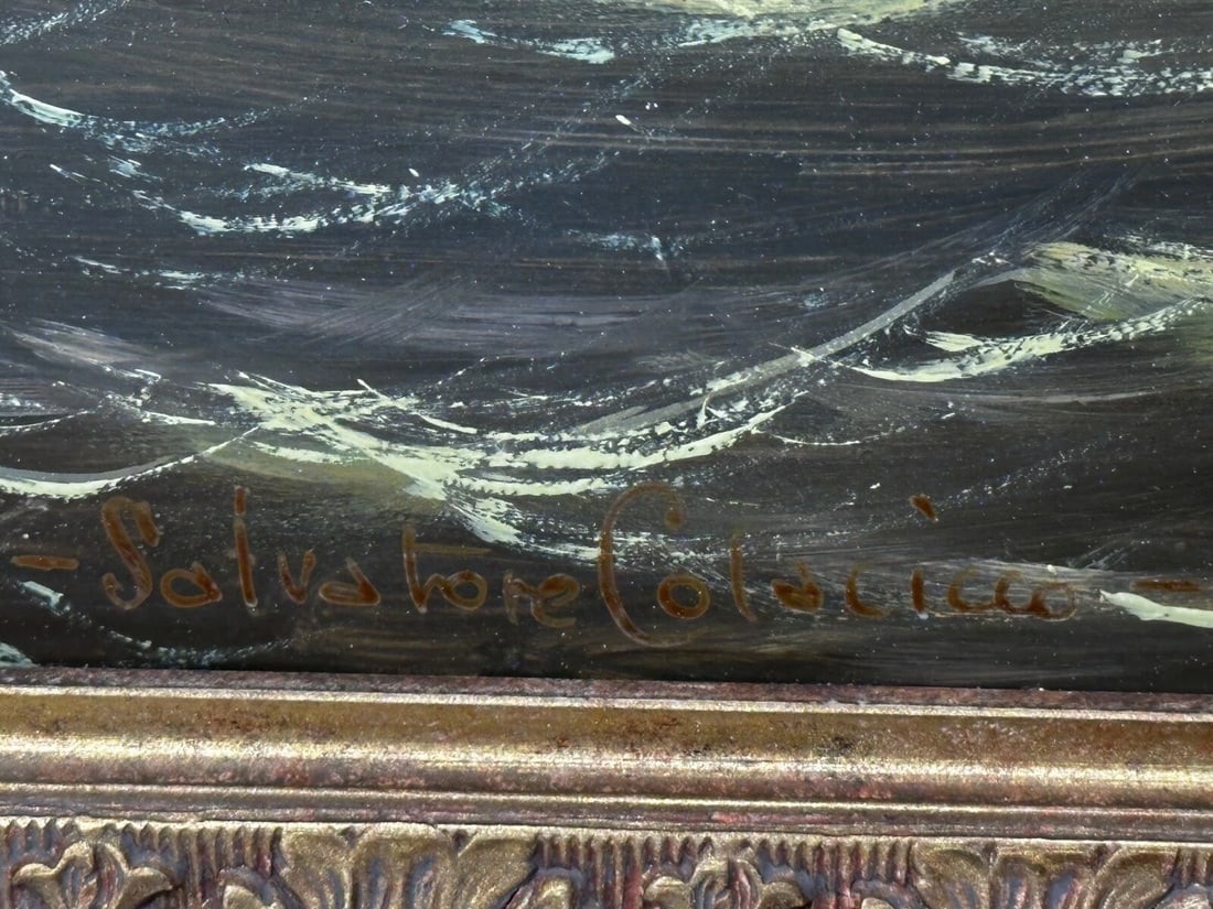 Large Historic Oil Painting SS Great Britain Steamship by Salvatore Colacicco - 10