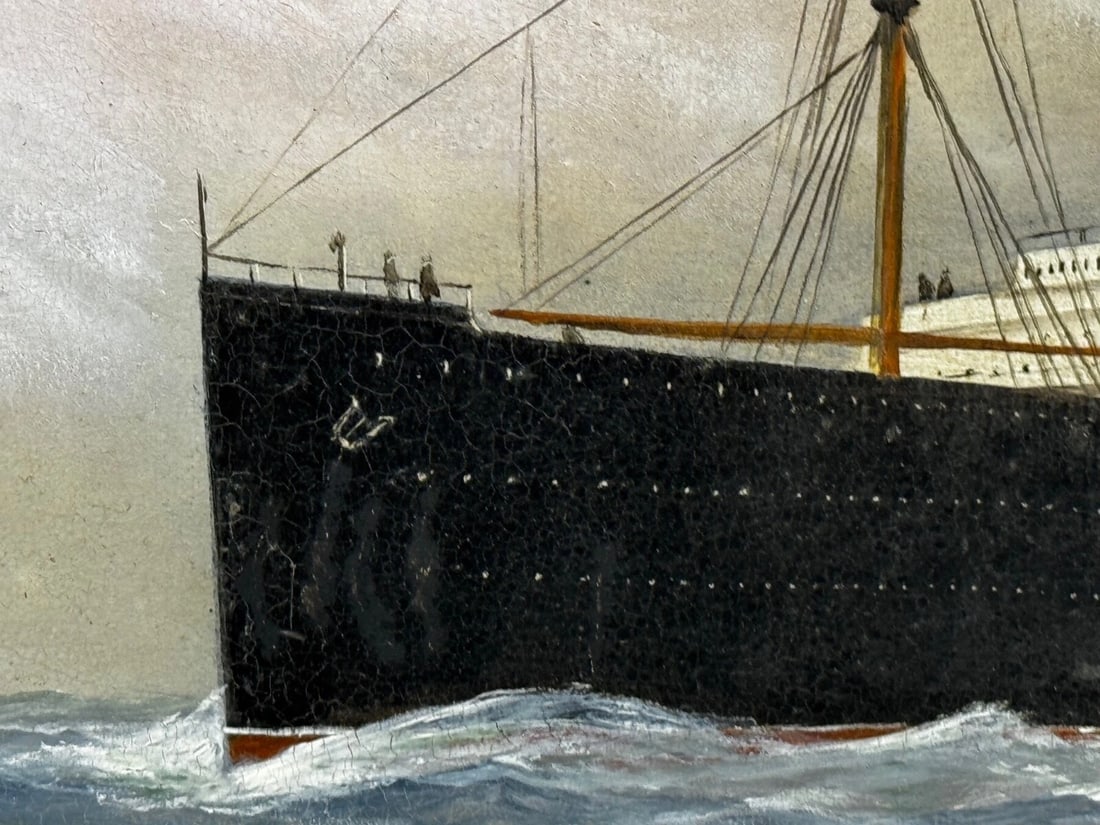 RMS Lusitania Cunard Line Captain William Turner Shortly Before Being Torpedoed - 5