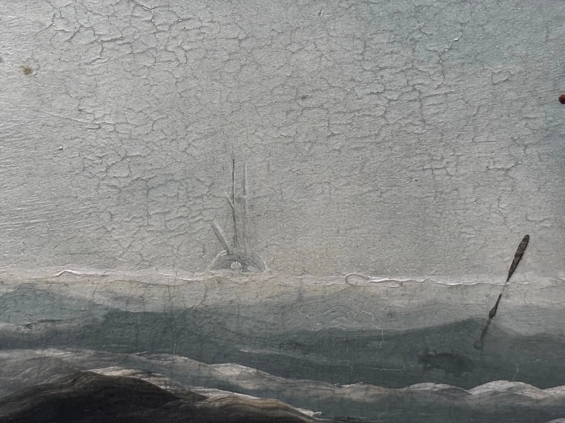 Victorian Oil Painting Wiscombe Park Ship Enroute to Australia John Blumer & Co - 18