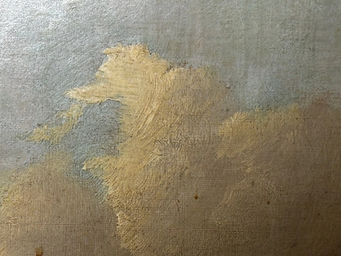 Large Oil Painting Polly Ramsgate Fishing Trawler Off Dover By William Broome - 17