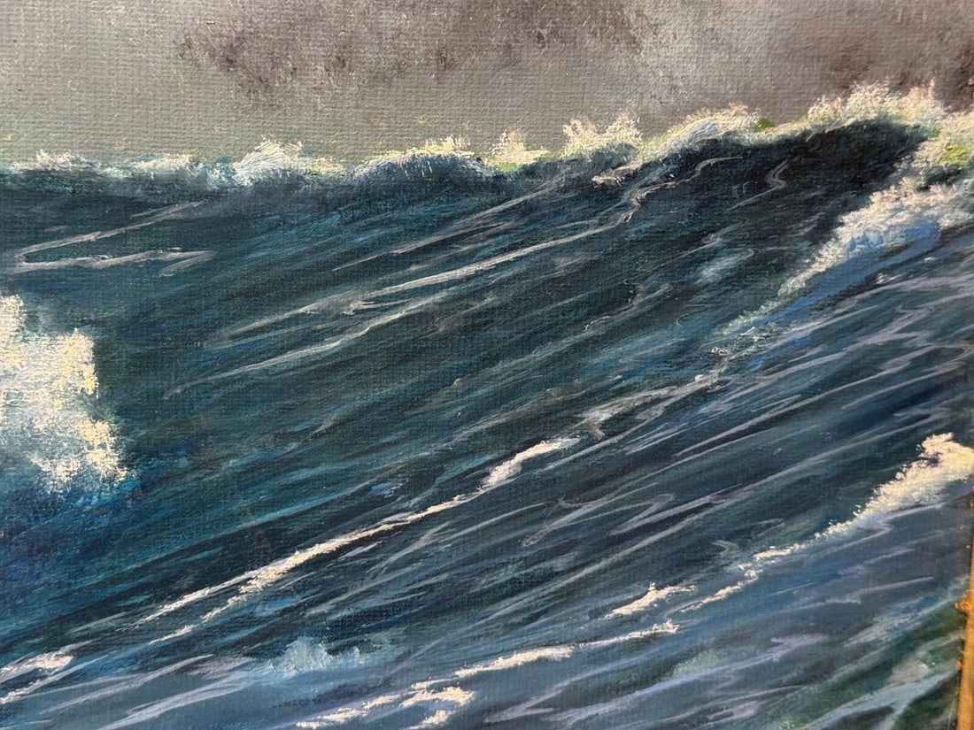 Moments Before the Exocet Storm HMS Sheffield Under Captain Salt Falklands War - 11