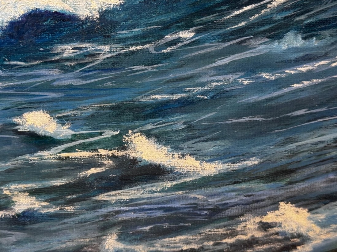 Moments Before the Exocet Storm HMS Sheffield Under Captain Salt Falklands War - 12