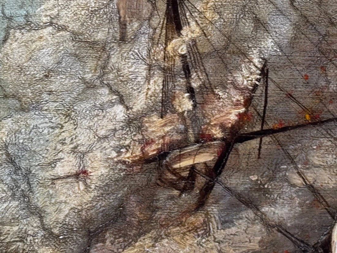 Burning Sinking On River Plate HMS Bombay Ship Follower Richard Brydges Beechey - 20