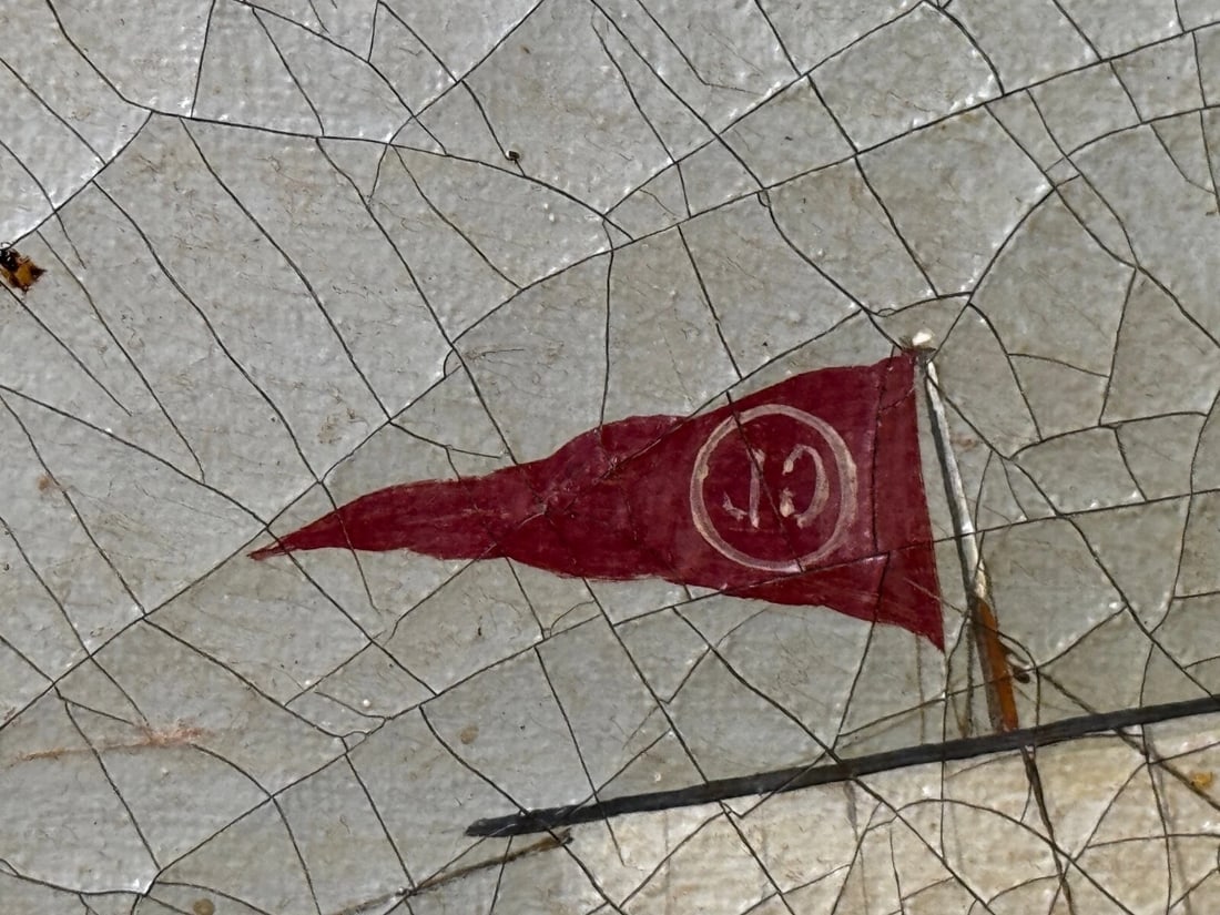 Oil Painting Steamer SS Miranda Polar Artic Expedition Dr Frederick Albert Cook - 19